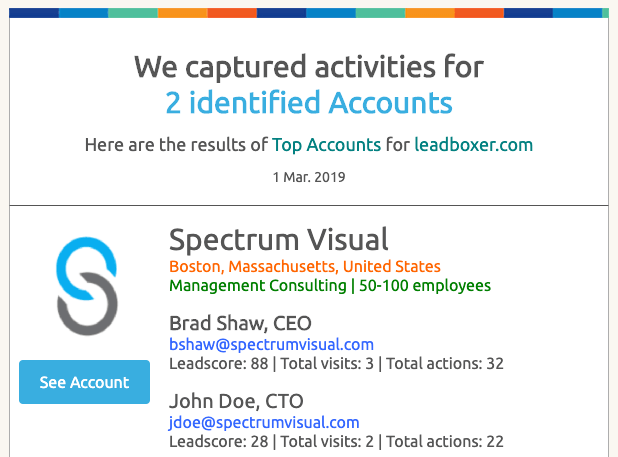 increasing customer activities